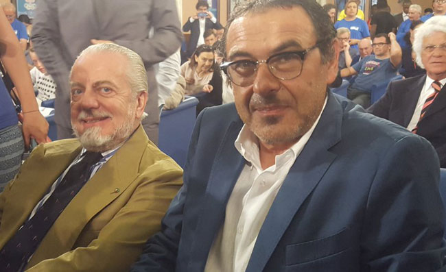 CORSERA – Riattivata la clausola di Sarri! Per De Laurentiis non si è comportato da galantuomo