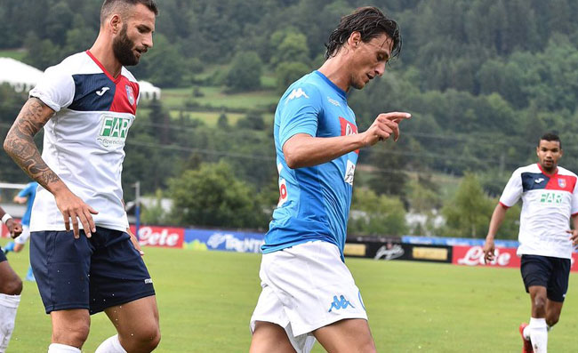 Dimaro, ovazione per Ancelotti. Zielinski in palestra. Inglese, che stacco di testa!