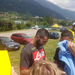 FOTO TN – Solito appuntamento per firme e autografi coi tifosi: oggi tocca ad Albiol