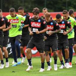 LIVE – Dimaro, day 14: subito partitella, Koulibaly in gruppo e Callejon assente. Oggi arriva Mario Rui