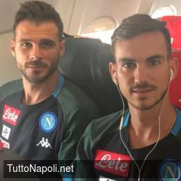 RILEGGI LIVE – Napoli in partenza verso Dimaro: azzurri sul charter diretto verso il Trentino