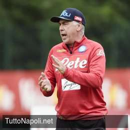 Ancelotti: “Si vede il lavoro straordinario di Sarri, ci metterò qualcosa di mio. Milan? Spero arrivi dietro al Napoli…”