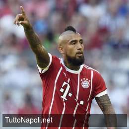 Dalla Germania: “Il Bayern scarica Vidal, il Napoli è in pole per il cileno! Contratto in scadenza, può partire”