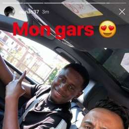 FOTO – Diawara e Ounas non vedono l’ora di ripartire: eccoli insieme in città pronti per il raduno