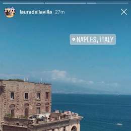 FOTO – Lady Verdi cerca casa con Simone e si gode già lo splendido panorama di Napoli: l’immagine sui social