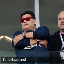 FOTO – Maradona ricorda la presentazione al San Paolo: “Grazie per avermi trattato come uno di voi!”