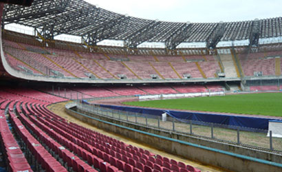 FOTO – Partiti i lavori al San Paolo per la pista d’atletica: “Primo cantiere da 1,2 milioni”