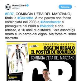 FOTO – Ziliani attacca Gazzetta: “Inizia l’era del marziano con CR7? Al massimo è il canto del cigno”