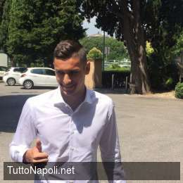 FOTO&VIDEO TN – Meret arrivato a Villa Stuart: al via le visite mediche!