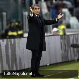 Mancini: “Felice dell’arrivo in Serie A di Ancelotti e CR7. Sarri? Al Chelsea può far bene”