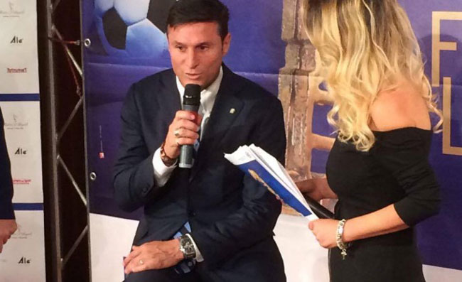 Maradona lo attacca, Zanetti gran signore: “Per me ha detto una cosa positiva. Messi? Follia”