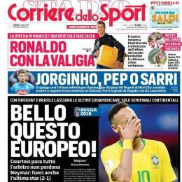 PRIMA PAGINA – CdS: “Jorginho, Pep o Sarri. Segnali di disgelo Chelsea-ADL”