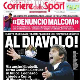 PRIMA PAGINA – CdS: “Milik show strega Napoli. Il polacco lotta per conquistare Ancelotti”