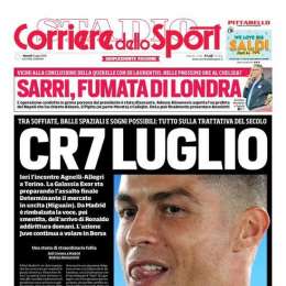 PRIMA PAGINA – CdS: “Sarri, fumata di Londra. Il tecnico ha chiesto Higuain e Callejon”