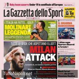 PRIMA PAGINA – Gazzetta: “Milan Attack, obiettivo Pipita”