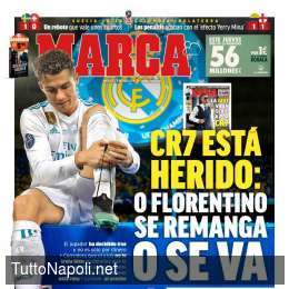 PRIMA PAGINA – Marca su Juve-CR7: “O Florentino fa un passo indietro o se ne va!”