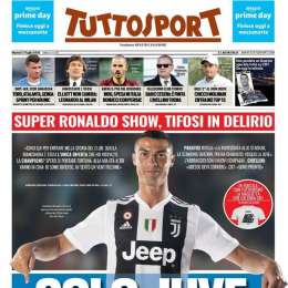 PRIMA PAGINA – Tuttosport: “Mourinho fa spesa in Italia, nel mirino Bonucci e Perisic”