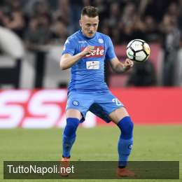 Sky – Zielinski, due-tre settimane di stop: giocatore sereno, ha seguito l’allenamento a bordo campo