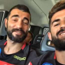 VIDEO – Albiol ed Hysaj scatenati, prima dell’allenamento intonano “Bella Ciao”