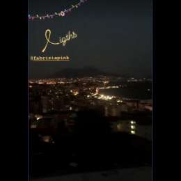 VIDEO – L’incredibile vista da casa Verdi: la fidanzata la immortala su Instagram