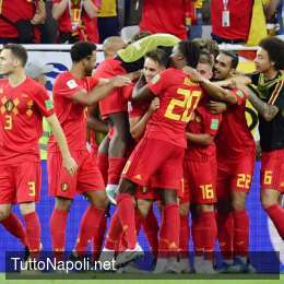 È un super Belgio anche senza Mertens: all’intervallo il Brasile insegue, sotto 0-2