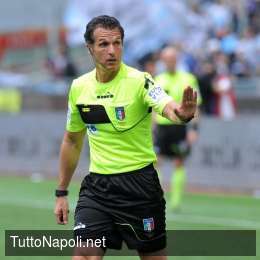 Banti porta bene: in cinque precedenti contro la Lazio ha sempre vinto il Napoli