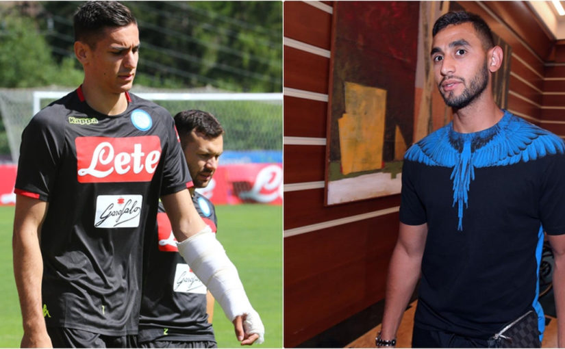 Il Napoli non forza: un mese per Meret e Ghoulam