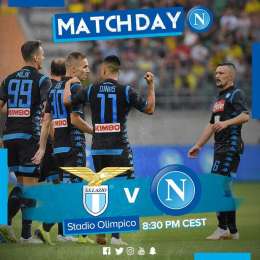 FOTO – La SSC Napoli suona la carica in vista della Lazio: “Matchday!”