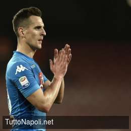 Milik la mette dentro e stavolta è gol! Il polacco trova il pareggio, all’Olimpico è 1-1 all’intervallo