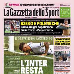 PRIMA PAGINA – Gazzetta ha già cambiato idea: “L’Inter a terra, così non è l’anti-Juve”