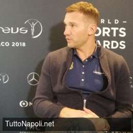 Shevchenko: “Il Napoli è migliorato col passare del tempo, che bella partita!”