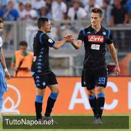 Sky – Ancelotti si gode Milik dopo averlo difeso per tutta l’estate dal fantasma di Cavani. Ed ora Mertens?