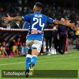 E sono 50 per Insigne! Lorenzo festeggia le cinquanta reti in A grazie al quarto gol totale rifilato alla Fiorentina