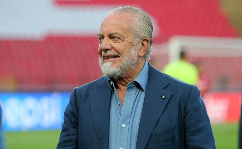 Napoli, De Laurentiis: «Sarri irrigidito dai tanti esoneri»