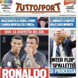 PRIMA PAGINA -Tuttosport sulla vittoria azzurra: “Il Napoli ringrazia Insigne”