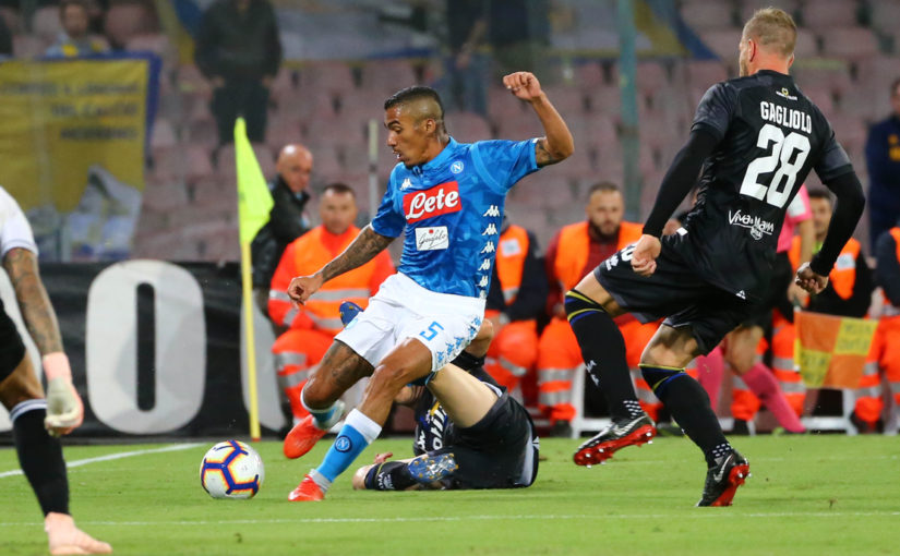 Serie A Napoli-Parma 3-0, il tabellino