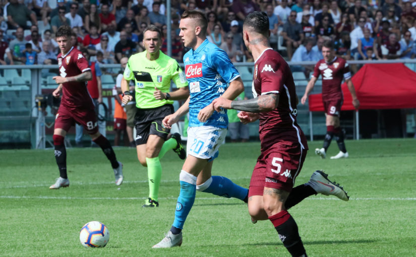 Serie A Torino-Napoli 1-3, il tabellino