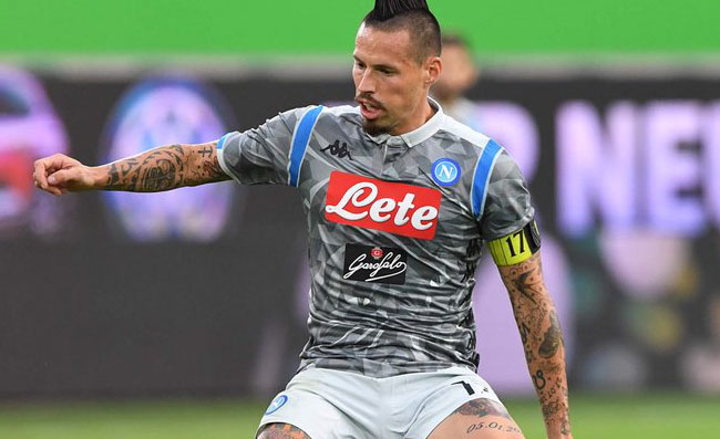 TABELLA – Km percorsi, Napoli meno dei viola: due azzurri sopra gli 11km. Sorpresa Hamsik