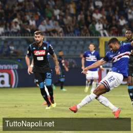 LIVE – Sampdoria-Napoli 2-0 (11′ e 32′ Defrel): Ancelotti si gioca anche la carta Rog