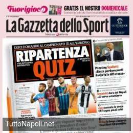 PRIMA PAGINA – Gazzetta titola: “Ancelotti duro col Napoli”