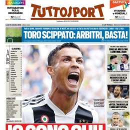 PRIMA PAGINA – Tuttosport su Douglas Costa: “Multa fino a 100mila euro”