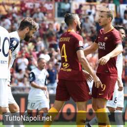 Roma-Chievo 2-0 al 45′: gli ospiti sfiorano il gol prima dell’intervallo