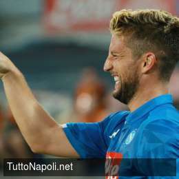 SSC Napoli ricorda: “Mertens segnò il suo primo gol in azzurro contro la Fiorentina”