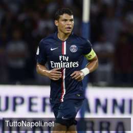 Da Parigi – Thiago Silva verso il forfait contro il Napoli, brasiliano ancora vittima di problema muscolare