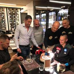 FOTO – 511 volte Napoli per Hamsik: torta celebrativa per il record di Marek