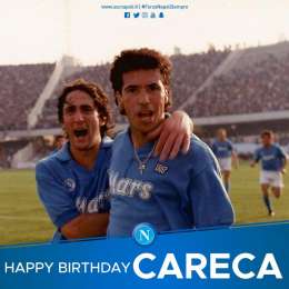 FOTO – Careca compie 58 anni, la SSC Napoli celebra il suo compleanno sui social