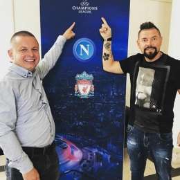 FOTO – Hamsik, il papà a Napoli per il big match col Liverpool: pomeriggio sul lungomare e domani San Paolo