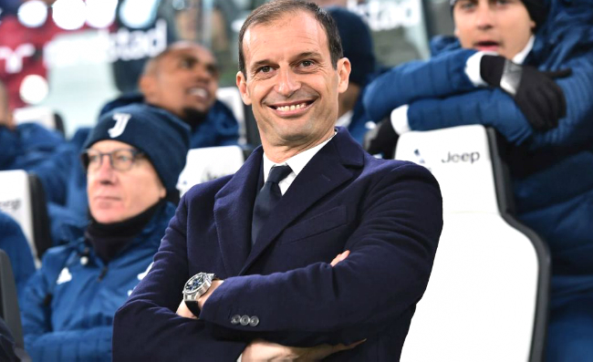 FOTO – La figuraccia della Juve fa il giro del web: grammatica e senso, Allegri ne esce malissimo