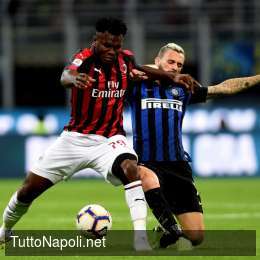 Inter-Milan, intervallo senza reti: Nainggolan esce per infortunio, annullati un gol a testa