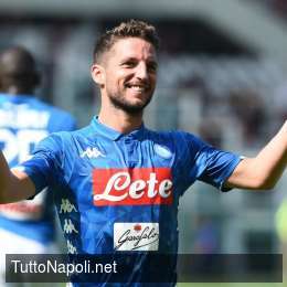 La zampata di Mertens: Napoli di nuovo avanti!